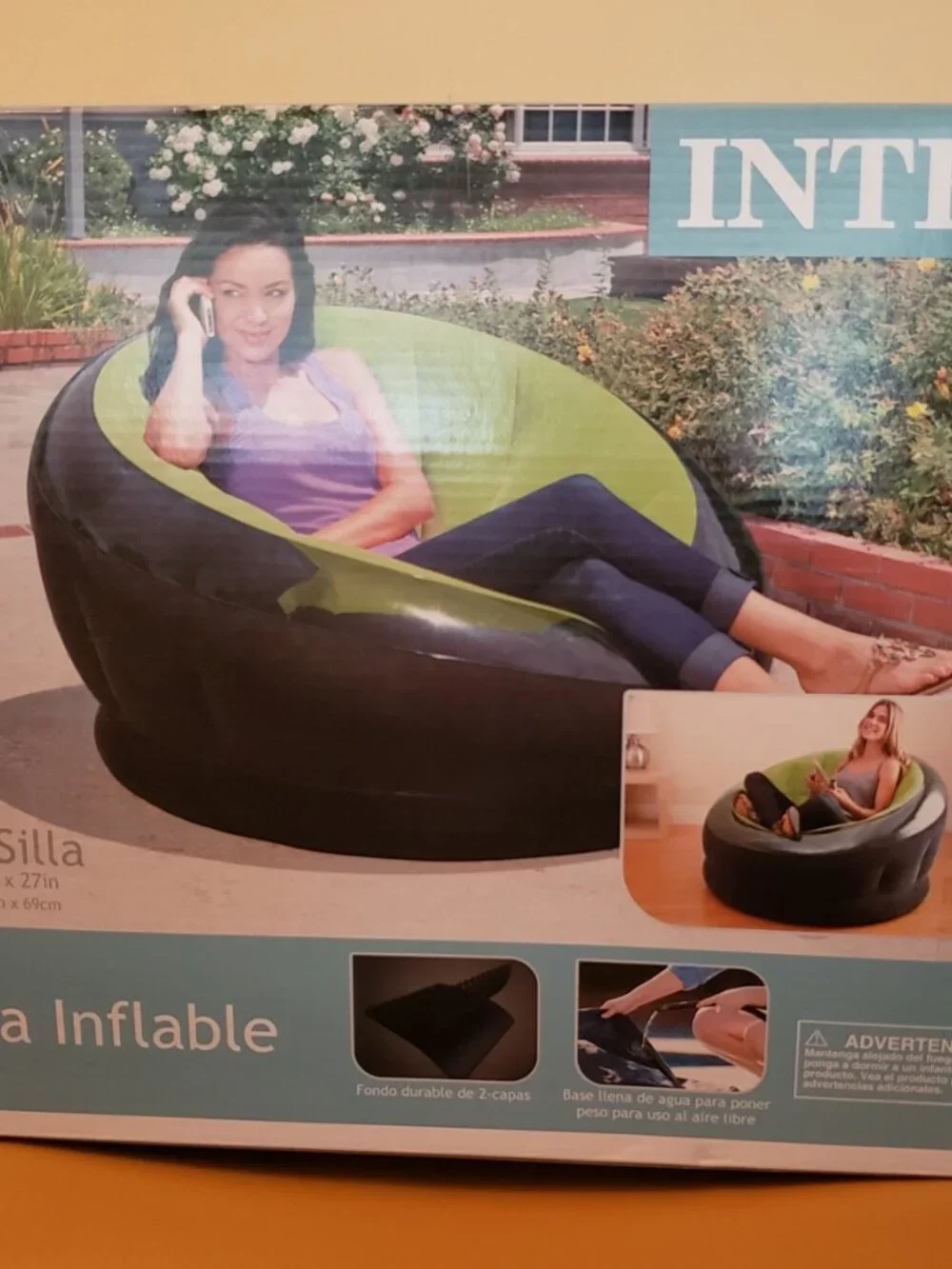 INTEX Inflatable Empire Chair - Picture 3 of 6